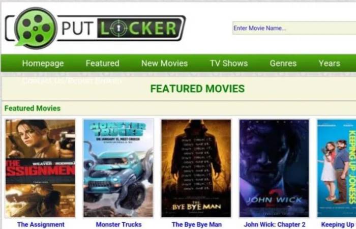 Soap2day Alternative 3 - Putlocker
